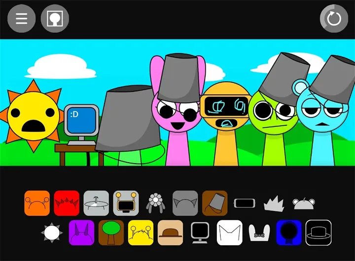 ������ӣ�Sprunki-ʥ���ڣ�(���ֽ�����Ϸ)v1.1.1 ��׿��
