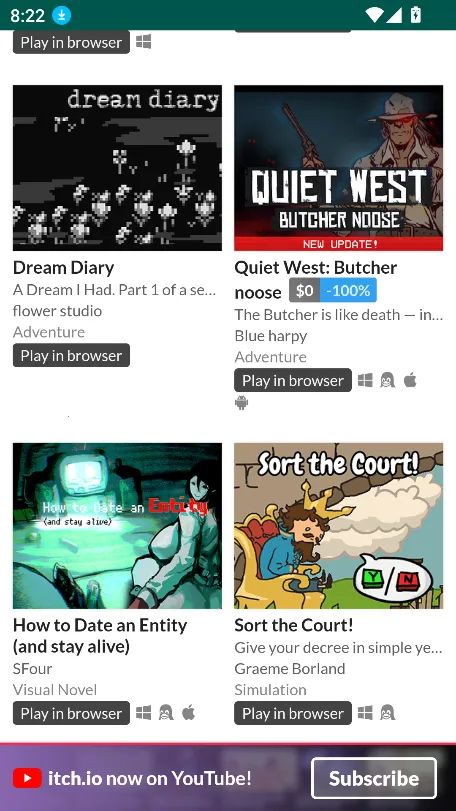 itch�����ֻ���v2.3.3 app
