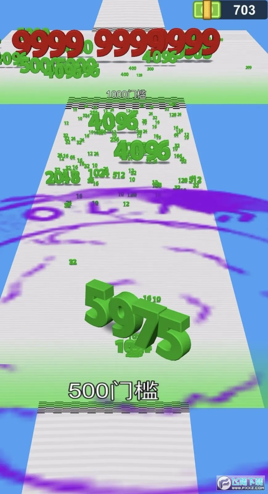 进击的数字(数字跑酷游戏) 进击的数字(数字跑酷游戏)